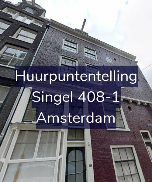 Foto gevel Huurpuntentelling voor Singel 408-1, Amsterdam