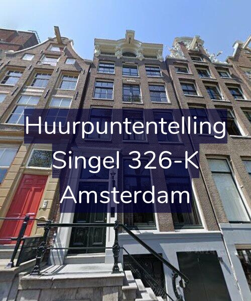 Foto gevel Huurpuntentelling voor Singel 326-K, Amsterdam