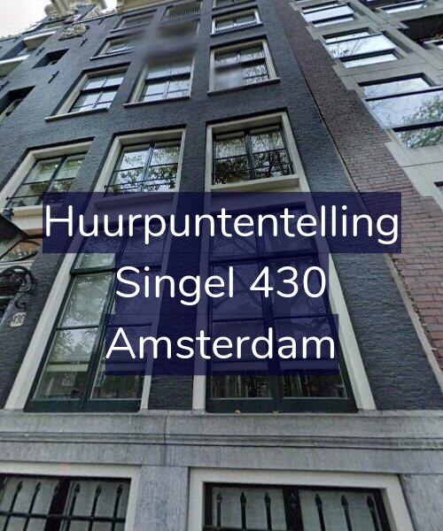 Foto gevel Huurpuntentelling voor Singel 430, Amsterdam