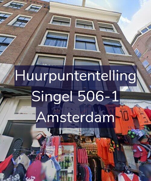 Foto gevel Huurpuntentelling voor Singel 506-1, Amsterdam