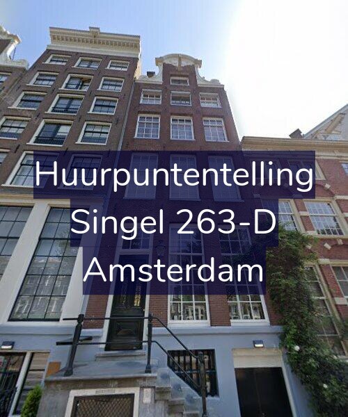 Foto gevel Huurpuntentelling voor Singel 263-D, Amsterdam