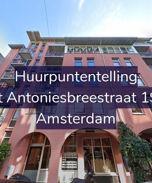 Foto gevel Huurpuntentelling voor Sint Antoniesbreestraat 19-D, Amsterdam
