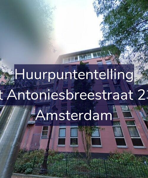 Foto gevel Huurpuntentelling voor Sint Antoniesbreestraat 23-C, Amsterdam