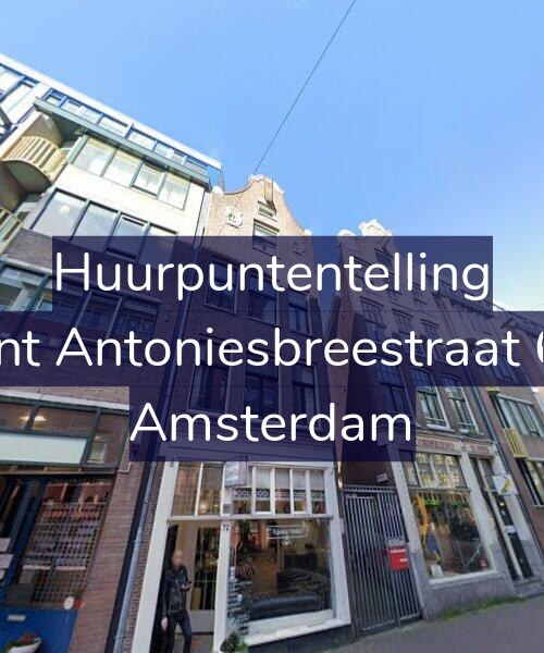 Foto gevel Huurpuntentelling voor Sint Antoniesbreestraat 68, Amsterdam