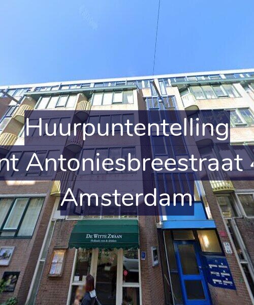 Foto gevel Huurpuntentelling voor Sint Antoniesbreestraat 42, Amsterdam