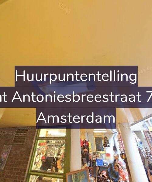 Foto gevel Huurpuntentelling voor Sint Antoniesbreestraat 7-B, Amsterdam