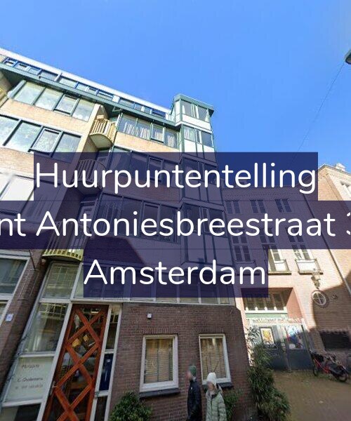 Foto gevel Huurpuntentelling voor Sint Antoniesbreestraat 30, Amsterdam