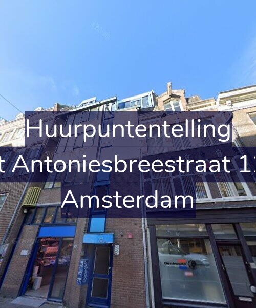 Foto gevel Huurpuntentelling voor Sint Antoniesbreestraat 12-C, Amsterdam