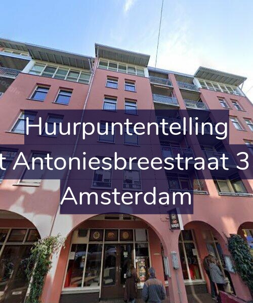 Foto gevel Huurpuntentelling voor Sint Antoniesbreestraat 35-K, Amsterdam