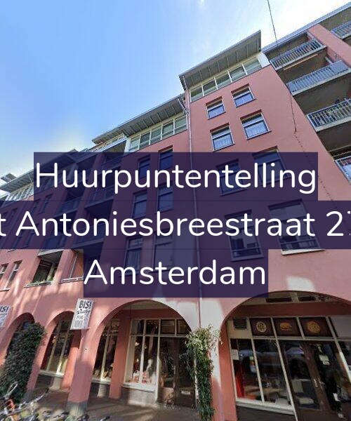 Foto gevel Huurpuntentelling voor Sint Antoniesbreestraat 27-D, Amsterdam