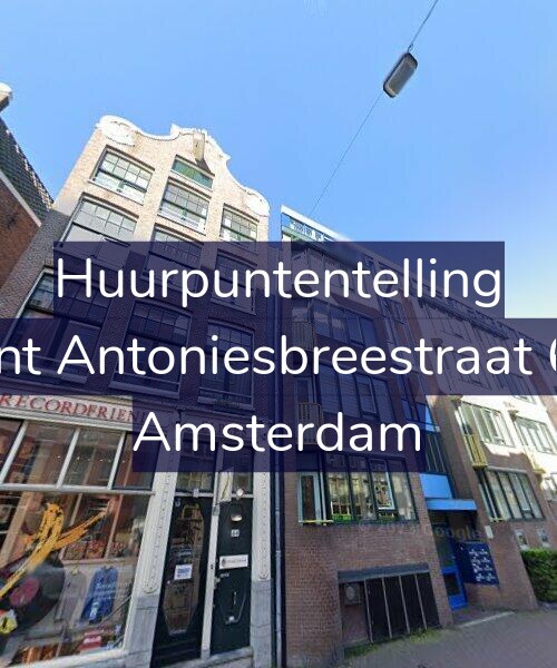 Foto gevel Huurpuntentelling voor Sint Antoniesbreestraat 62, Amsterdam