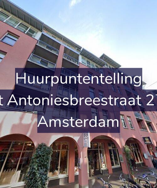 Foto gevel Huurpuntentelling voor Sint Antoniesbreestraat 27-C, Amsterdam