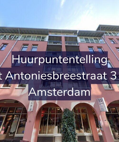Foto gevel Huurpuntentelling voor Sint Antoniesbreestraat 31-A, Amsterdam