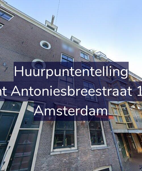 Foto gevel Huurpuntentelling voor Sint Antoniesbreestraat 1-C, Amsterdam