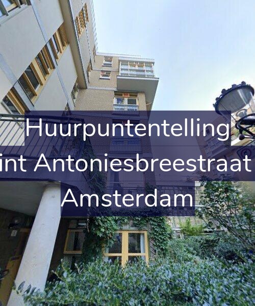 Foto gevel Huurpuntentelling voor Sint Antoniesbreestraat 5, Amsterdam