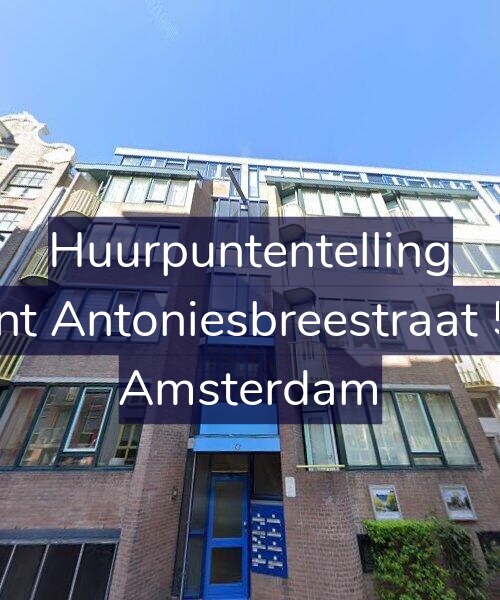 Foto gevel Huurpuntentelling voor Sint Antoniesbreestraat 54, Amsterdam