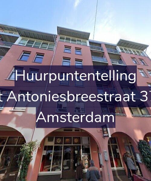 Foto gevel Huurpuntentelling voor Sint Antoniesbreestraat 37-A, Amsterdam