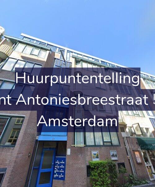 Foto gevel Huurpuntentelling voor Sint Antoniesbreestraat 52, Amsterdam