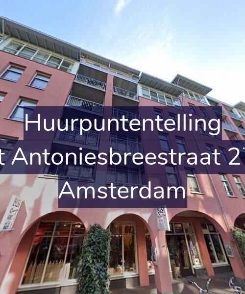 Foto gevel Huurpuntentelling voor Sint Antoniesbreestraat 27-B, Amsterdam