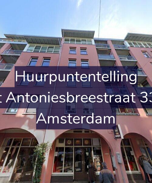 Foto gevel Huurpuntentelling voor Sint Antoniesbreestraat 33-M, Amsterdam