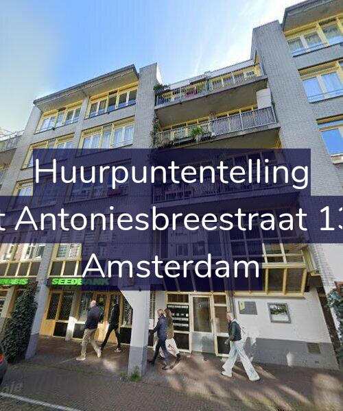 Foto gevel Huurpuntentelling voor Sint Antoniesbreestraat 13-H, Amsterdam