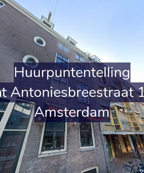 Foto gevel Huurpuntentelling voor Sint Antoniesbreestraat 1-D, Amsterdam