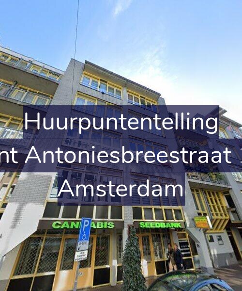 Foto gevel Huurpuntentelling voor Sint Antoniesbreestraat 11, Amsterdam