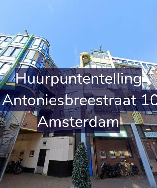 Foto gevel Huurpuntentelling voor Sint Antoniesbreestraat 106-A, Amsterdam