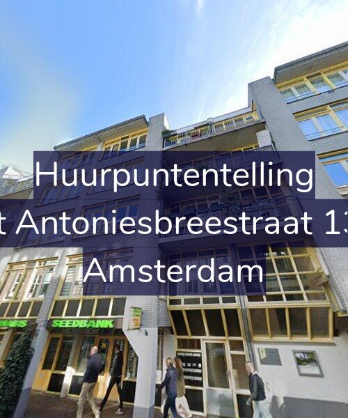 Foto gevel Huurpuntentelling voor Sint Antoniesbreestraat 13-G, Amsterdam