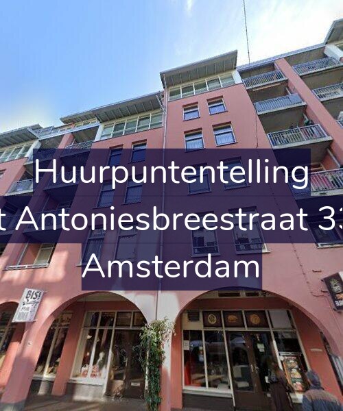 Foto gevel Huurpuntentelling voor Sint Antoniesbreestraat 33-G, Amsterdam