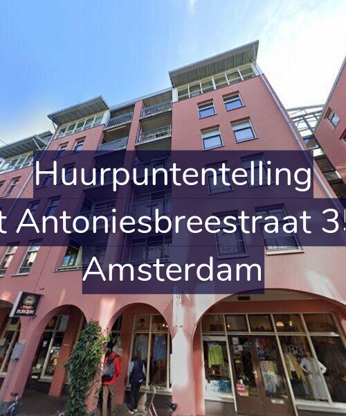 Foto gevel Huurpuntentelling voor Sint Antoniesbreestraat 35-B, Amsterdam