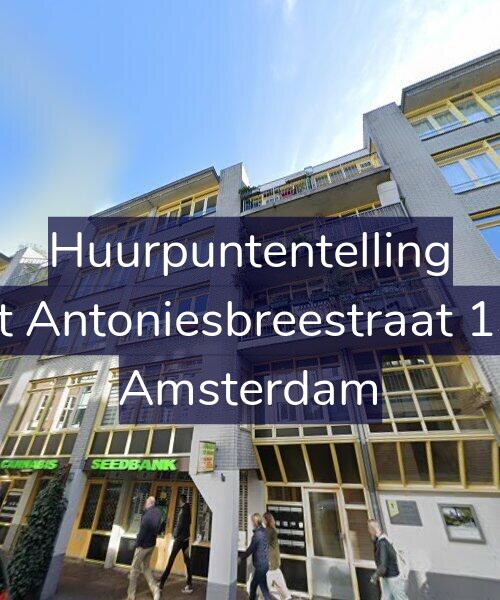 Foto gevel Huurpuntentelling voor Sint Antoniesbreestraat 13-F, Amsterdam