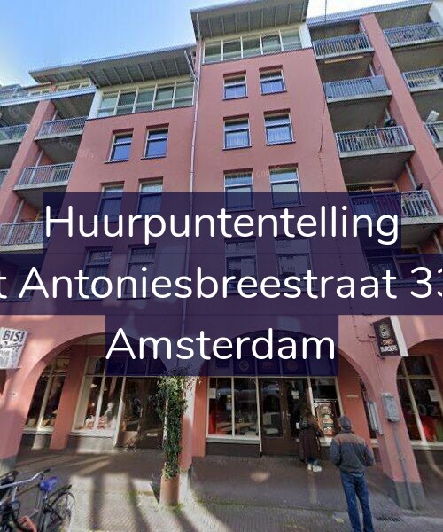 Foto gevel Huurpuntentelling voor Sint Antoniesbreestraat 33-H, Amsterdam