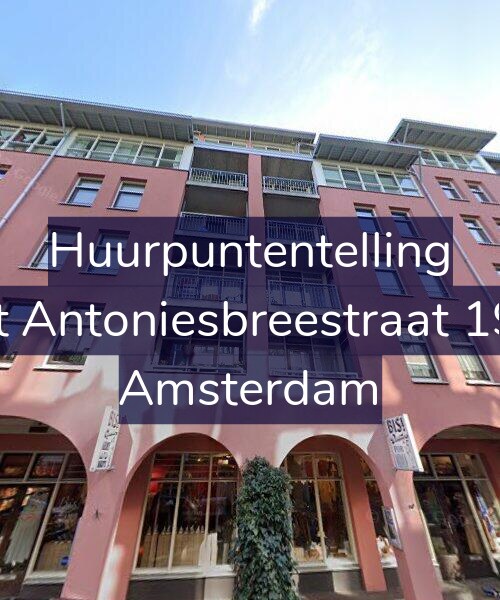 Foto gevel Huurpuntentelling voor Sint Antoniesbreestraat 19-A, Amsterdam