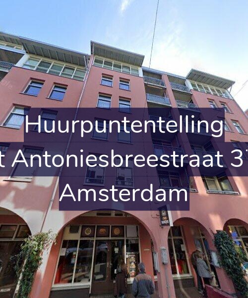 Foto gevel Huurpuntentelling voor Sint Antoniesbreestraat 37-B, Amsterdam