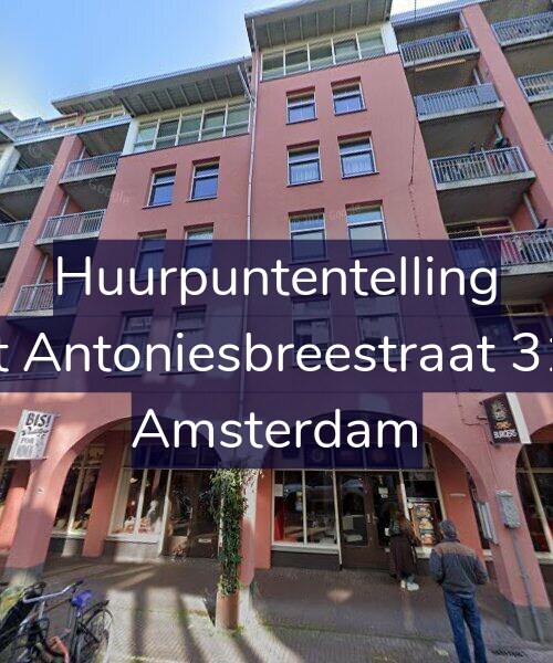 Foto gevel Huurpuntentelling voor Sint Antoniesbreestraat 31-H, Amsterdam