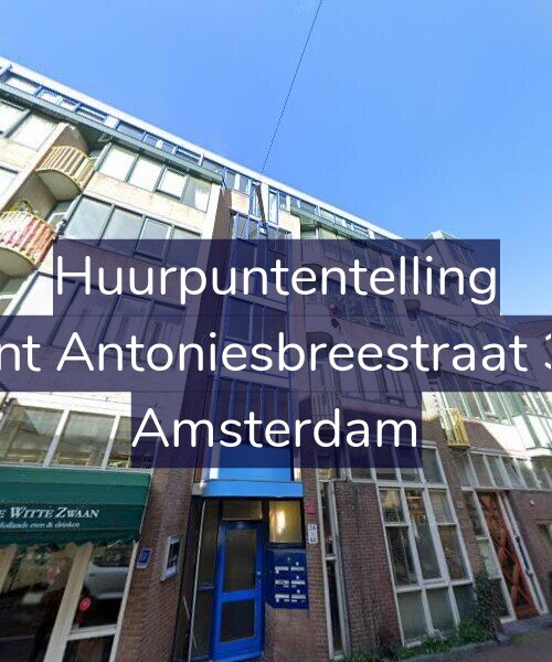 Foto gevel Huurpuntentelling voor Sint Antoniesbreestraat 38, Amsterdam