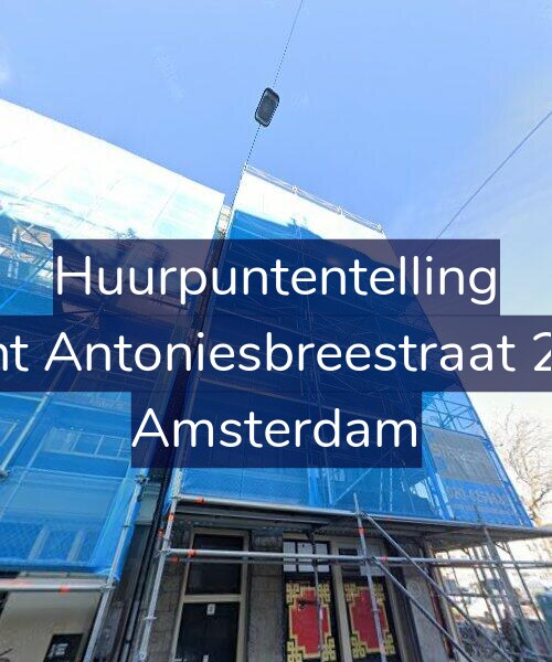 Foto gevel Huurpuntentelling voor Sint Antoniesbreestraat 2-3, Amsterdam