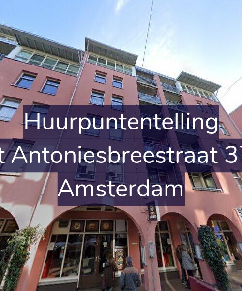 Foto gevel Huurpuntentelling voor Sint Antoniesbreestraat 37-C, Amsterdam