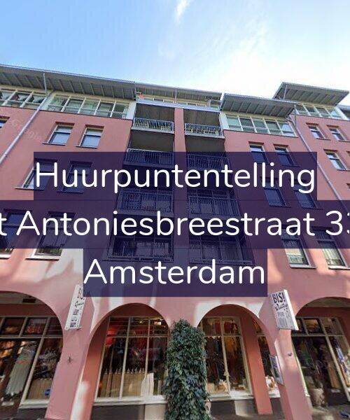 Foto gevel Huurpuntentelling voor Sint Antoniesbreestraat 33-C, Amsterdam