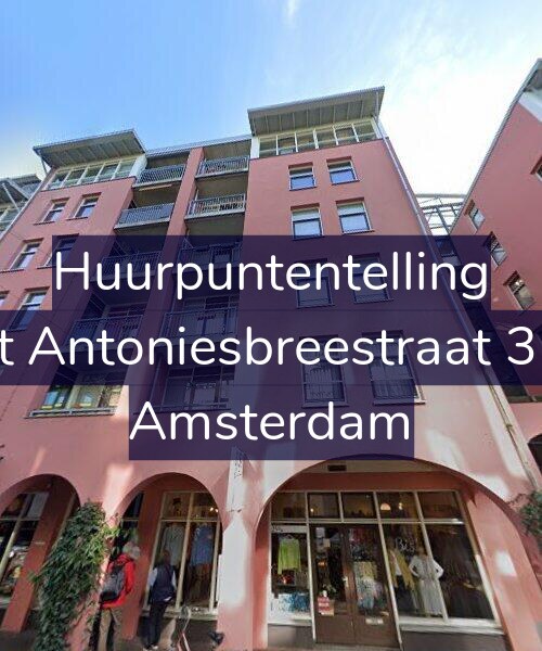 Foto gevel Huurpuntentelling voor Sint Antoniesbreestraat 37-F, Amsterdam