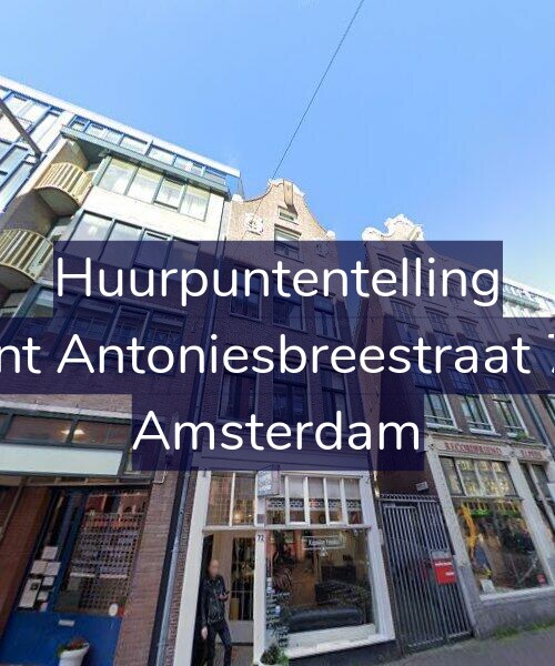 Foto gevel Huurpuntentelling voor Sint Antoniesbreestraat 70, Amsterdam