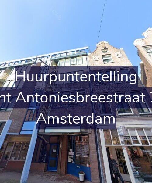 Foto gevel Huurpuntentelling voor Sint Antoniesbreestraat 78, Amsterdam
