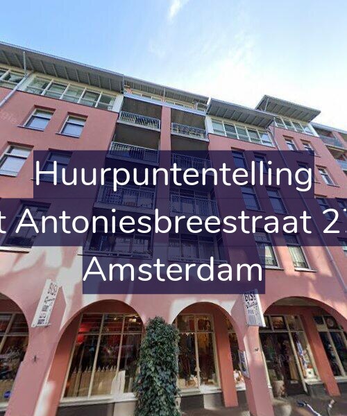 Foto gevel Huurpuntentelling voor Sint Antoniesbreestraat 27-A, Amsterdam