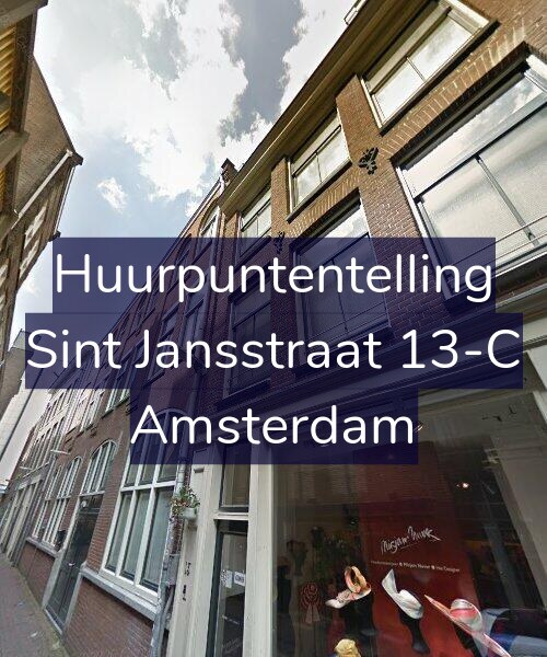 Foto gevel Huurpuntentelling voor Sint Jansstraat 13-C, Amsterdam