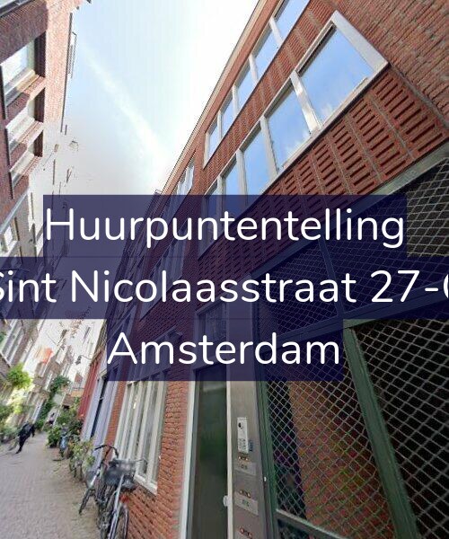 Foto gevel Huurpuntentelling voor Sint Nicolaasstraat 27-C, Amsterdam