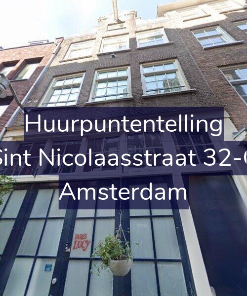 Foto gevel Huurpuntentelling voor Sint Nicolaasstraat 32-C, Amsterdam