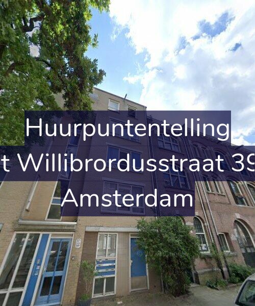 Foto gevel Huurpuntentelling voor Sint Willibrordusstraat 39-A, Amsterdam