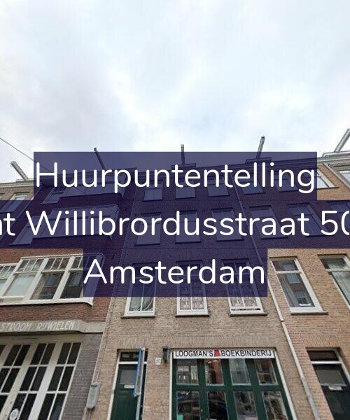 Foto gevel Huurpuntentelling voor Sint Willibrordusstraat 50-2, Amsterdam