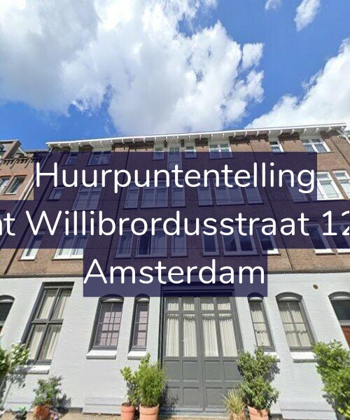 Foto gevel Huurpuntentelling voor Sint Willibrordusstraat 12-E, Amsterdam
